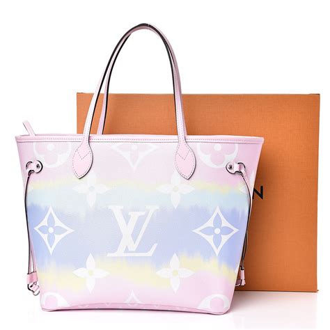 louis vuitton escale neverfull pastel|Louis Vuitton Neverfull LV Escale MM Pastel .